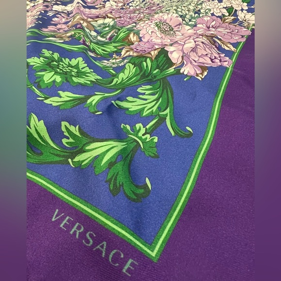 Versace Silk Scarf - Picture 2 of 3